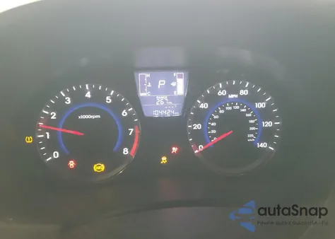 2017 Hyundai Accent Se z USA, uszkodzony, nr VIN KMHCT4AEXHU335773